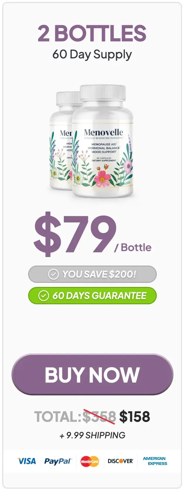 Menovelle Buy 1 Bottle